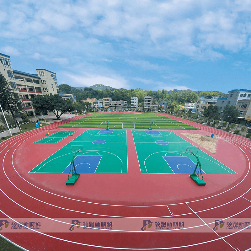 Hybrid Running Track