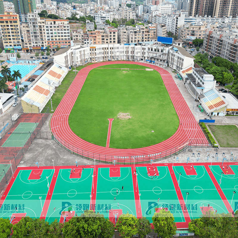 Hybrid Running Track