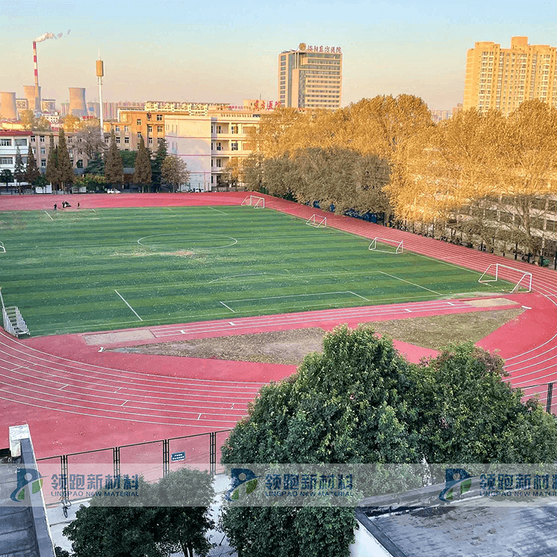 Air Permeable Running Track