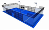 Factory Price Panoramic Outdoor And Indoor Padel Tennis Court with Covers for Rainproof