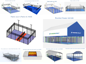 INOLP High-Performance Padel Court Professional Tennis Court Premium Playground