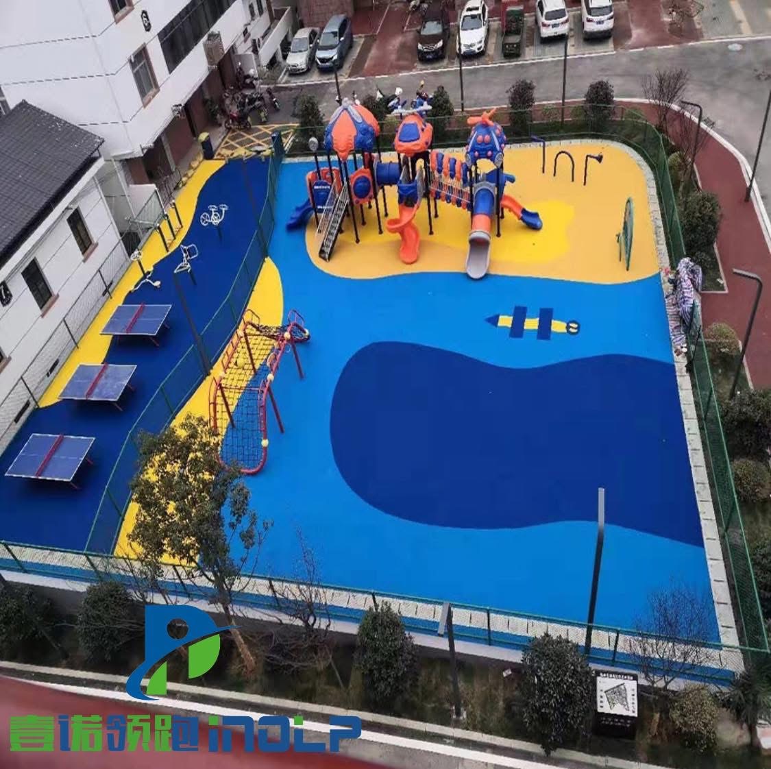 INOLP High-Strength Rubber Polyurethane Installation Glue EPDM Running Track Adhesive Sealant PU Binder for Sports Flooring