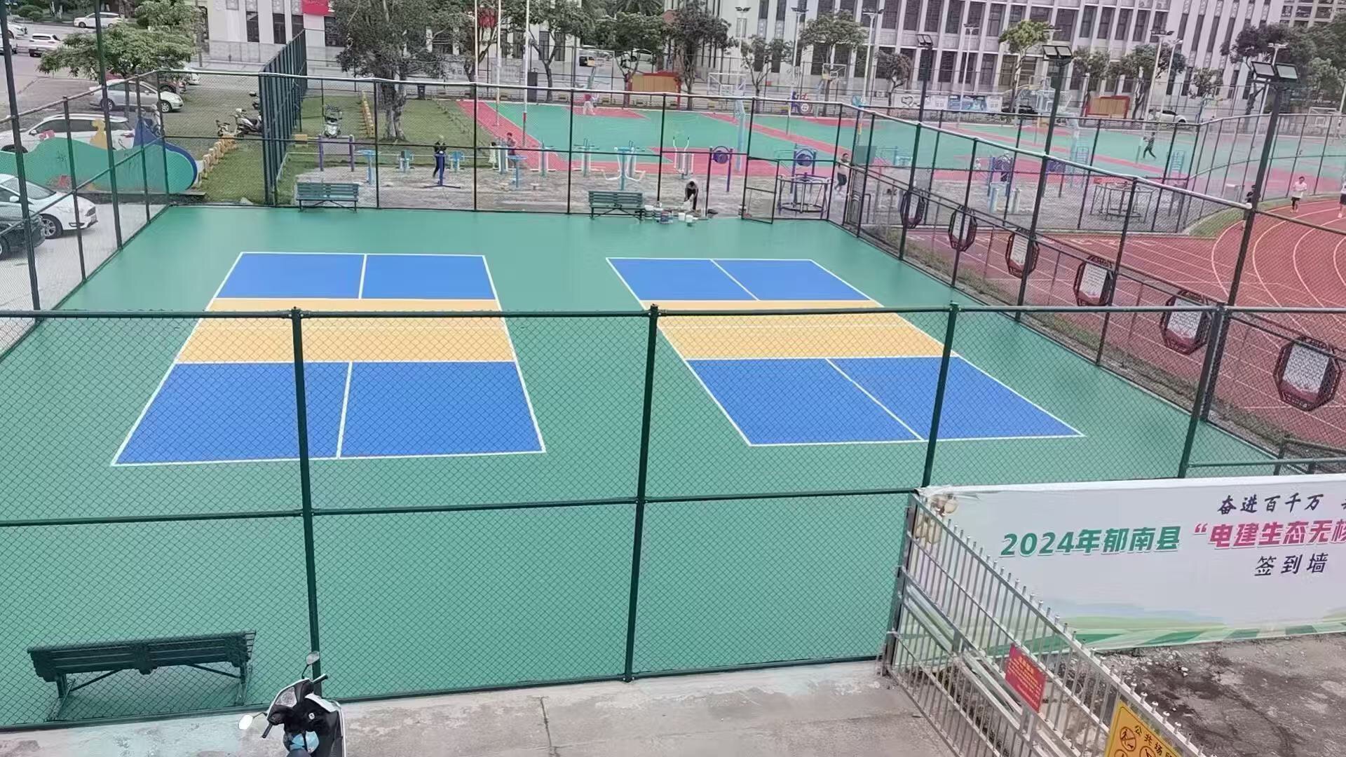 INOLP Acrylic Court For Tennis Court Pickleball Court Basketball Court