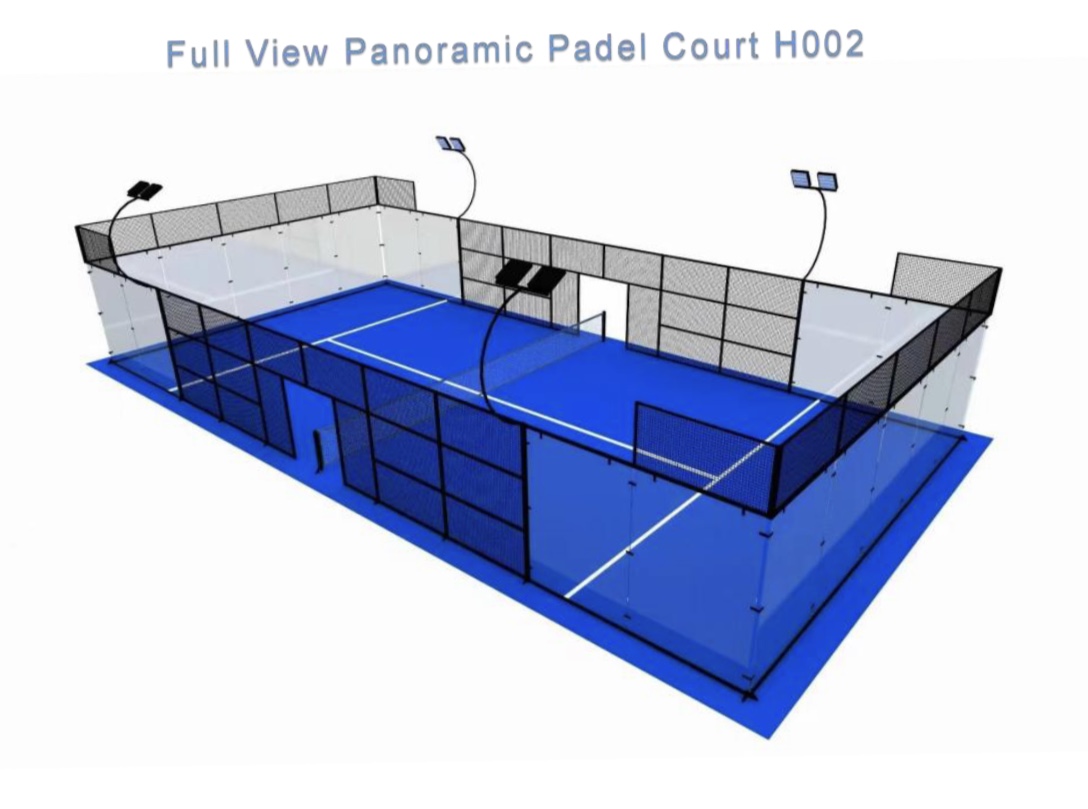INOLP High-Performance Padel Court Professional Tennis Court Premium Playground