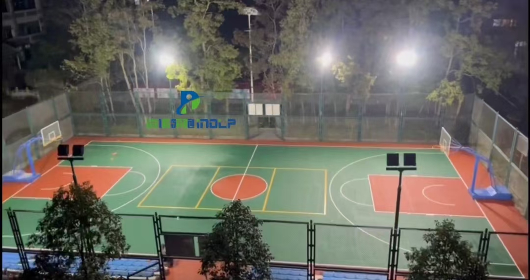 New Project Completion：Multifunctional Silicon PU Court