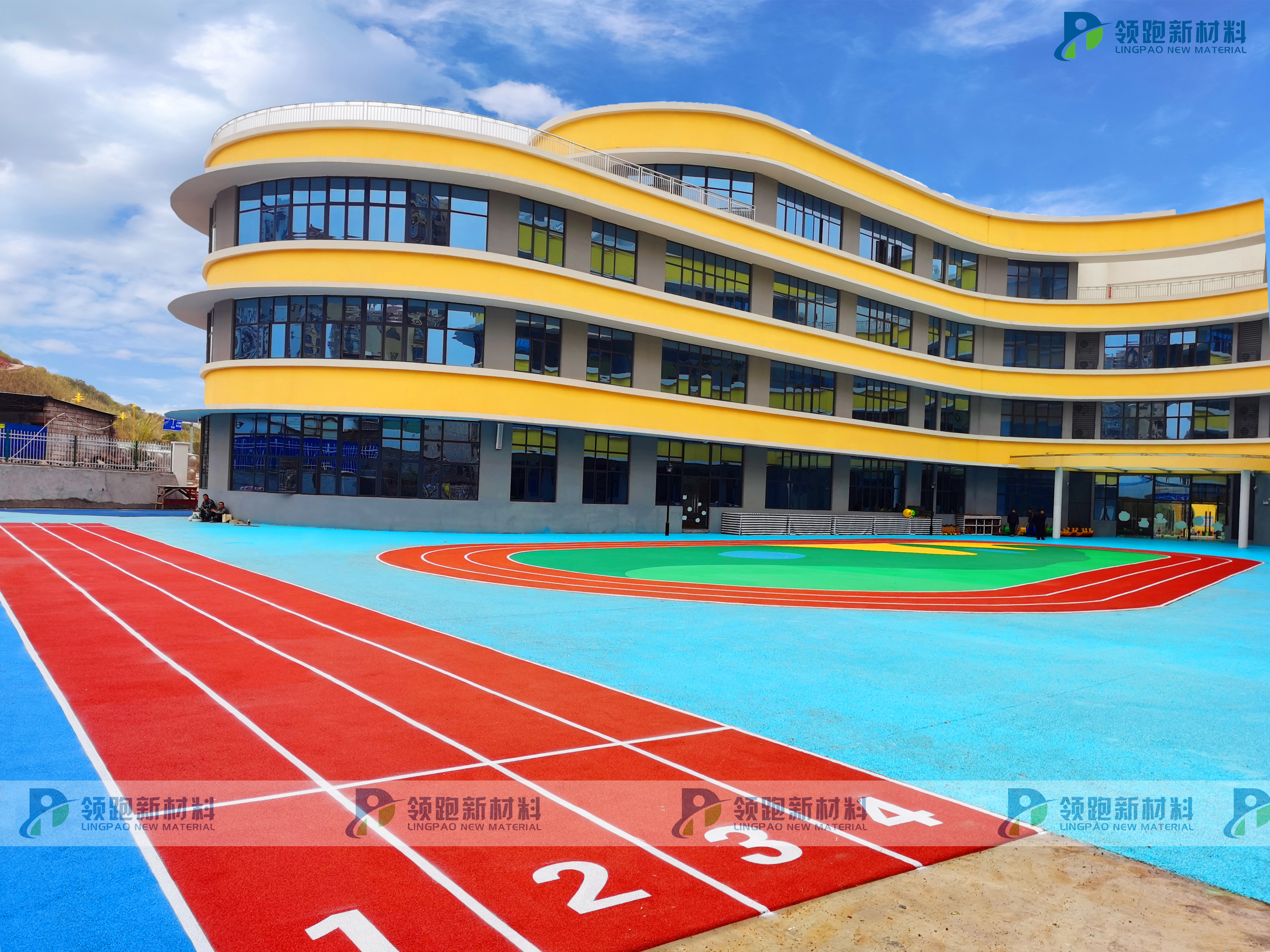 Wholesale Price EPDM Granule Running Track for Sports Flooring Playground with Laaf