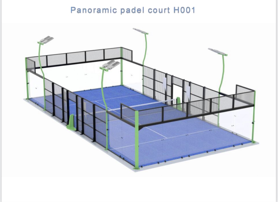 INOLP High-Performance Padel Court Professional Tennis Court Premium Playground