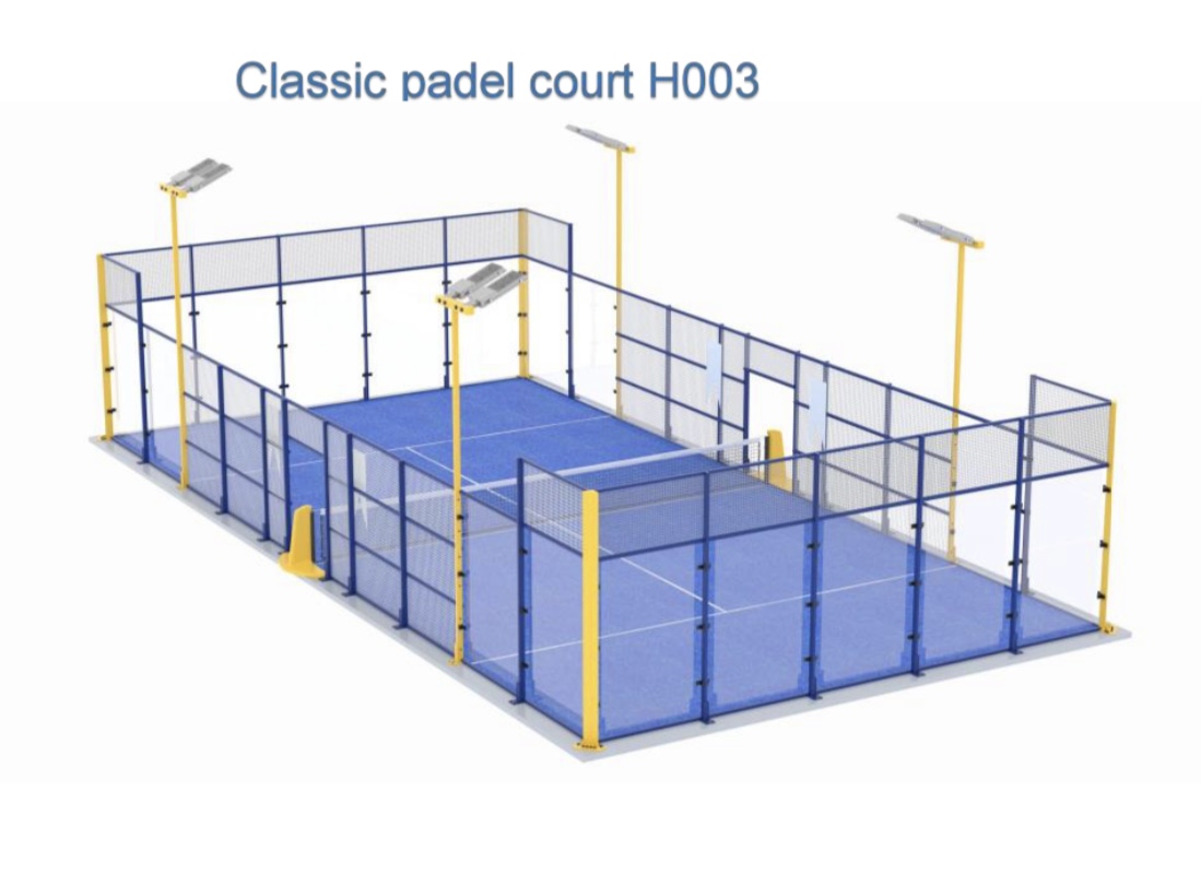 INOLP High-Performance Padel Court Professional Tennis Court Premium Playground