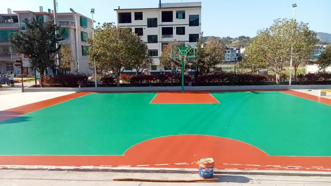 Second coat of topcoat construction