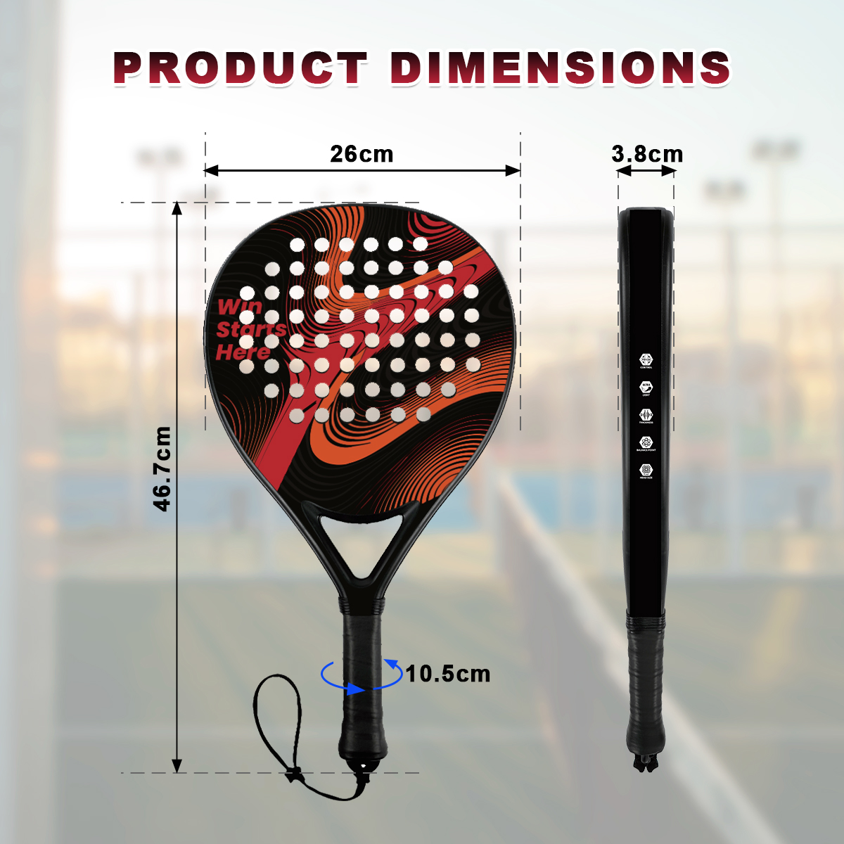 Padel Racket Set