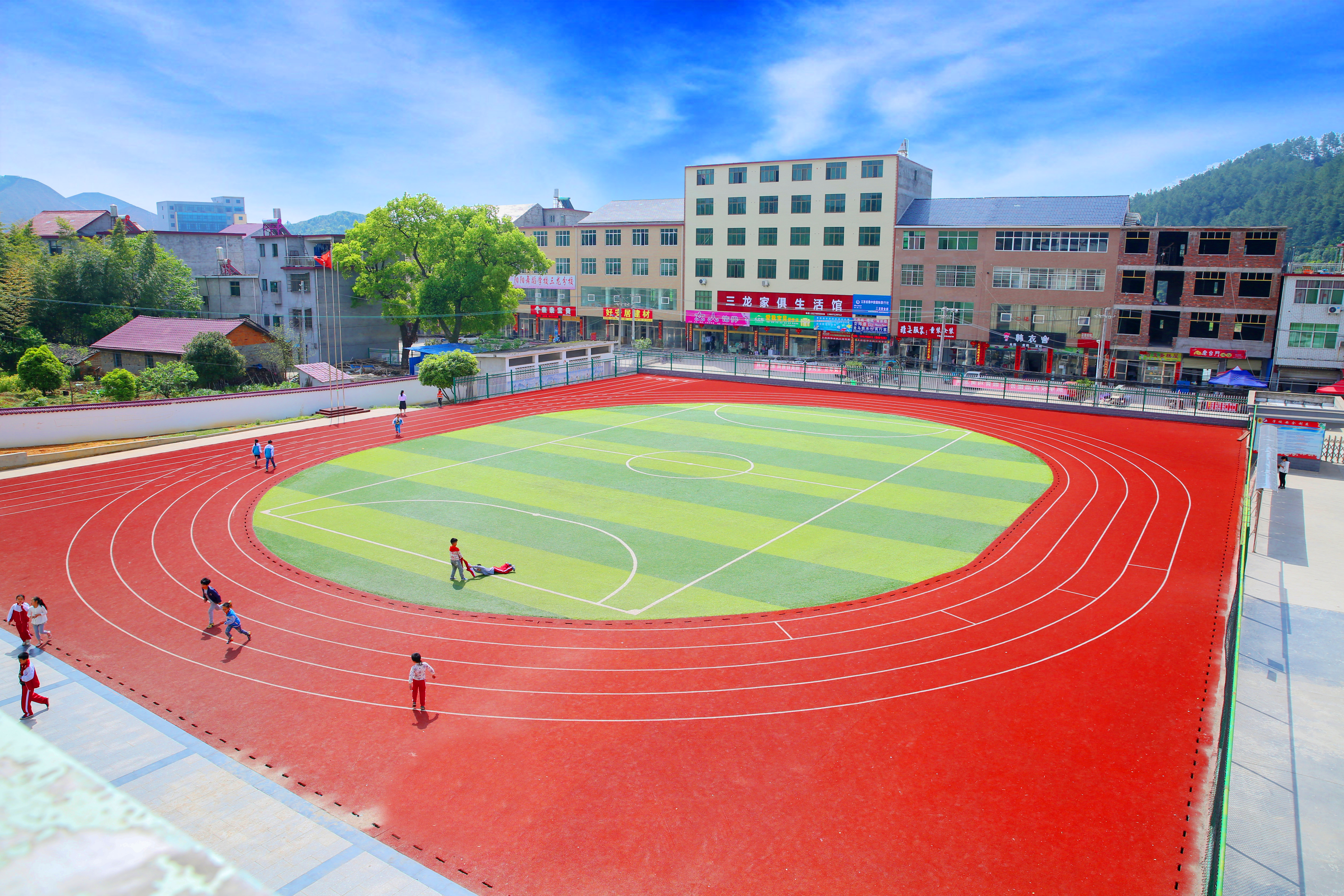 Composite Running Track System1