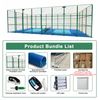 Complete Modular Pickleball Court System with PVC Or Acrylic Surface
